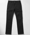 BK514 2401 Brook Taverner Ladies Carmel Chino Cargo Trousers Black colour image